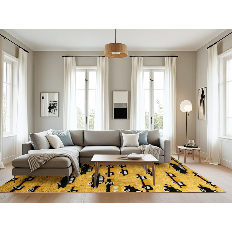 Tapis de transport brun lavable à la machine, Rectangulaire 8 pi x 12 pi