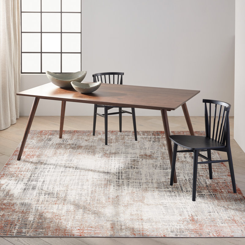 Infinity Abstract Indoor Rug, Rectangle 7'10" x 9'10"