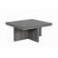 Coffee Table, Square Shape Coffee Table With 4 Storage Stools