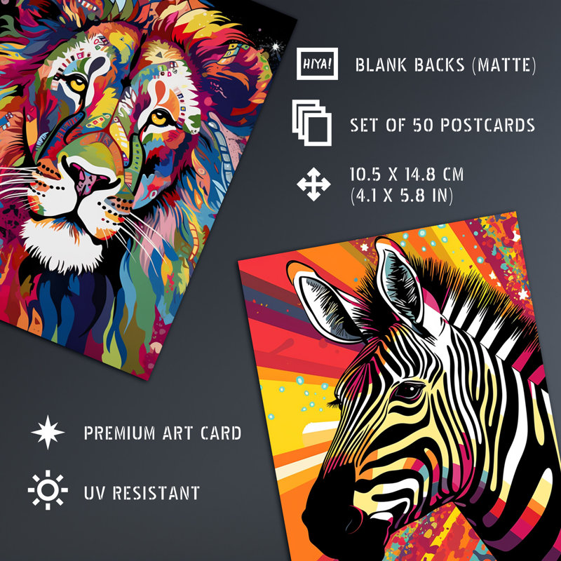 Bashee 50 Piece No Frame Print