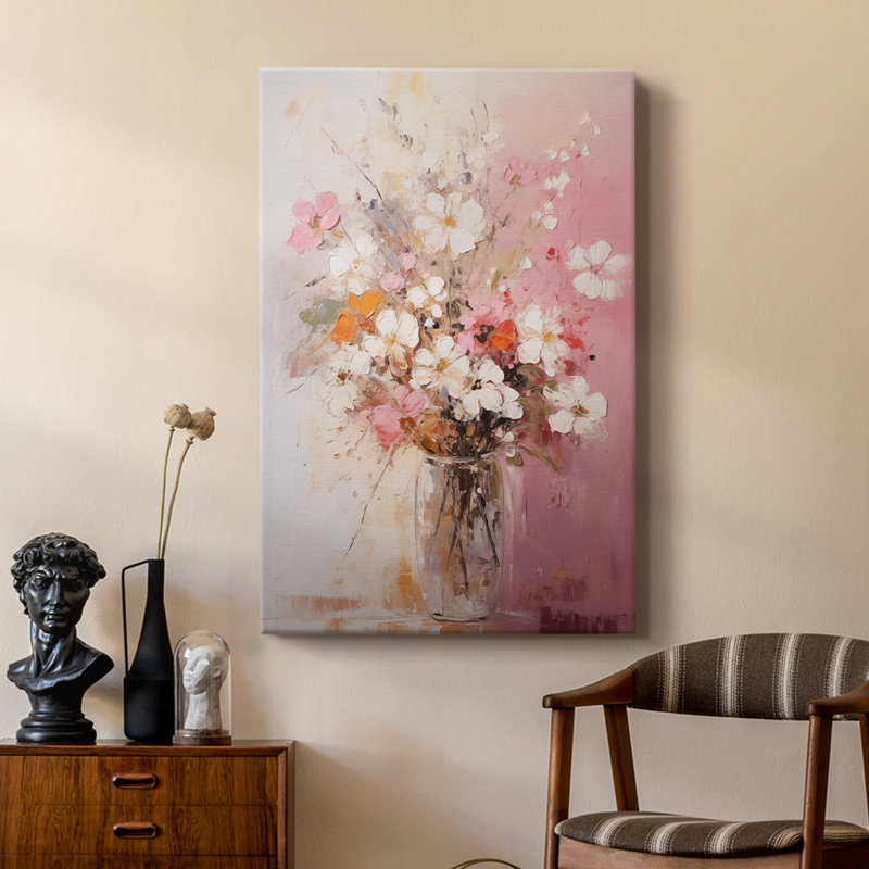 FLORAL Series CCCCLX - Gallery Cavas, H 27 po x l 18 po