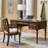 American - Style Rubber Wood Desk with Ample Storage & Timeless Elegance-111030821