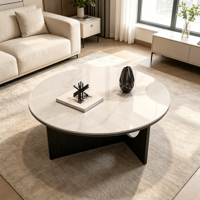 Holzer, H 13,77 po x l 27,55 po x P 27,55 po, Gris / Blanc