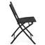 Chaise de patio pliante Hilmer