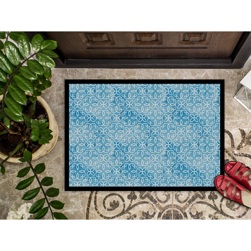 Yelverton Non-Slip Outdoor Doormat, 0.25" H x 27" W x 18" D