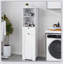 Armoire de trieur de linge inclinable à un compartiment et un tiroir