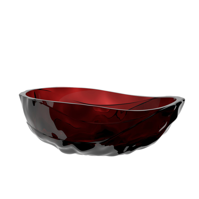 67 inch Freestanding Solid Surface Soaking Bathtub