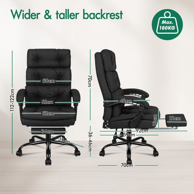 Office Chair, Black