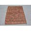 Tapis turcs, tapis frais, tapis antique bleu, tapis de cuisine, tapis rétro, petits tapis de 3,4 x 3,9 pieds