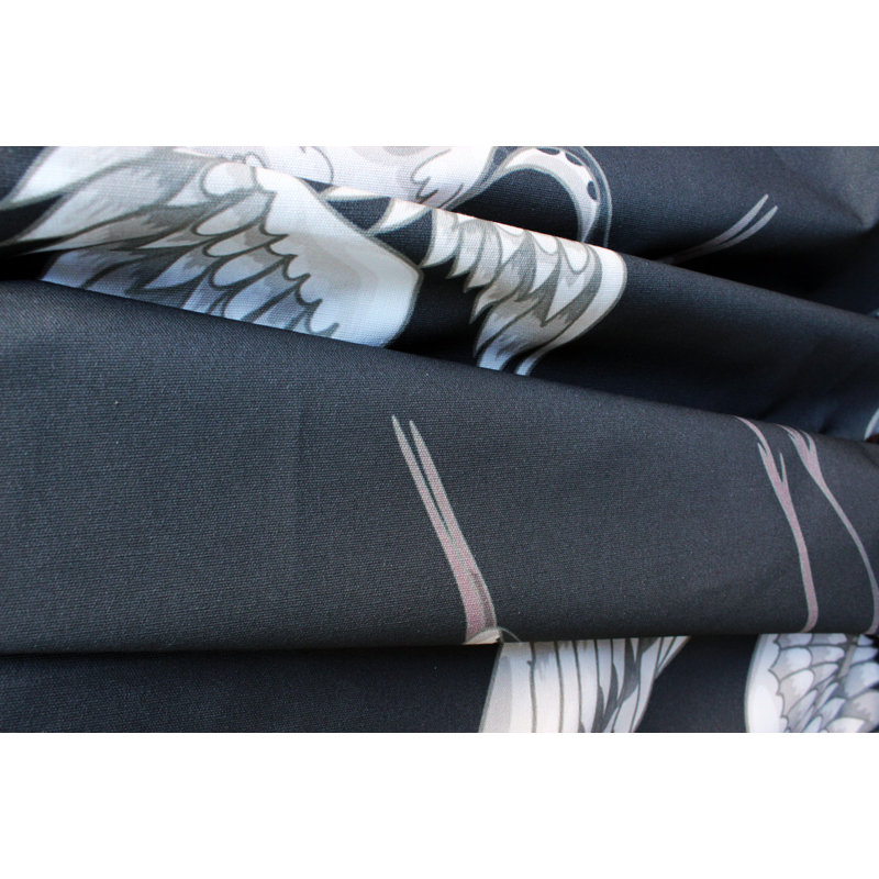 Velvet Blackout Curtain Panel Pair, 147 W x 200 D cm
