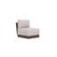 Maui Armless Chair + Fawn Cushion