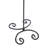 Pugliares Iron Fireplace Tool Set Tool Stand