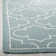 Rodgers Hand Woven Flat Weave Banana Silk/Wool/Cotton Geometric Rug in Blue