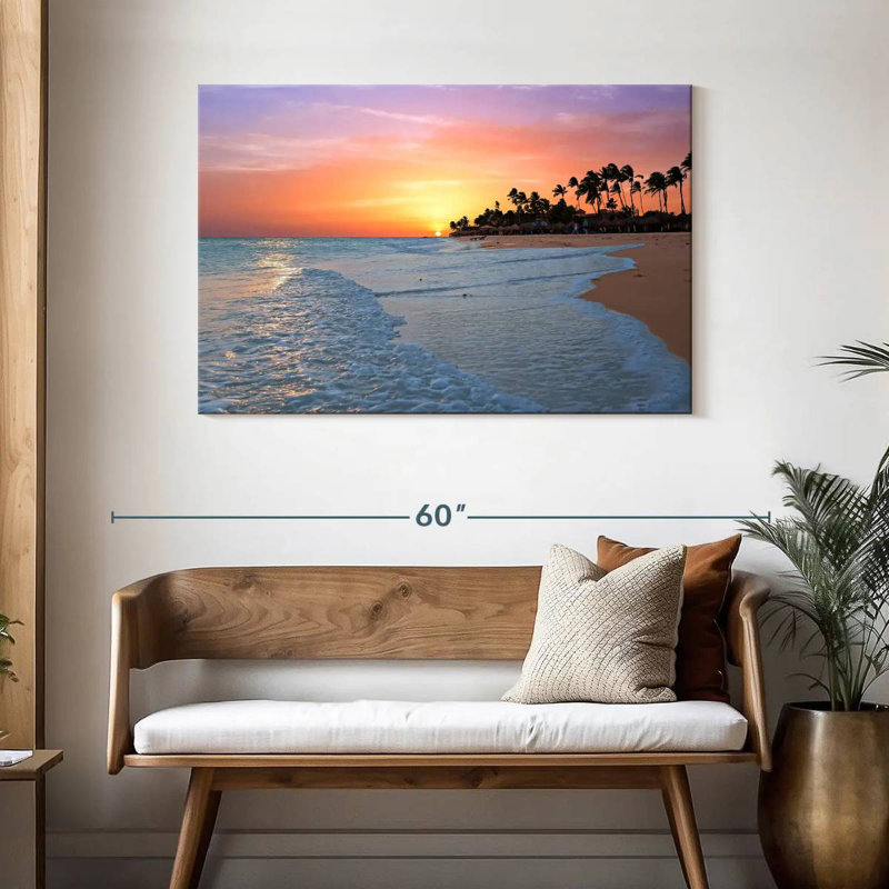 Gillard Druif Gillard coucher de soleil, H 30 po x l 45 po