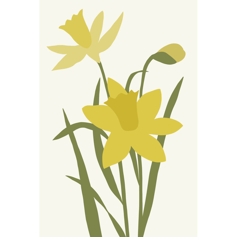 Graphic Botanic II by Victoria Barnes - Wrapped Canvas Print, 46cm H x 30cm W x 3.8cm D