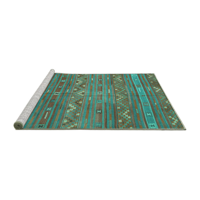 Jarnail Performance Southwestern Indoor Rug, Square 5'