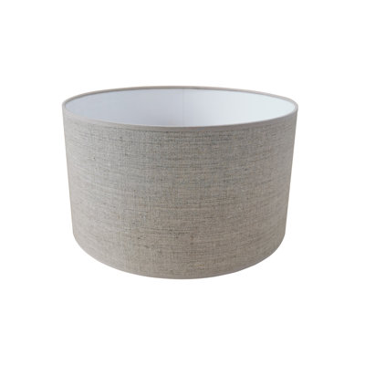 20cm H Linen Drum Lamp Shade ( Uno )