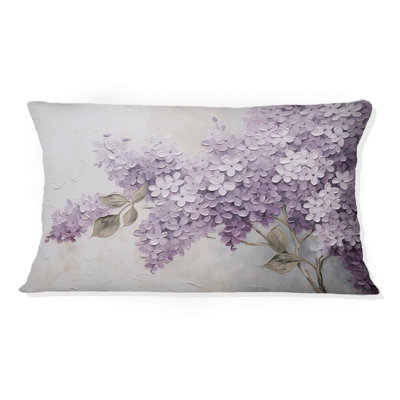 Magnifique coussin lilas Dreamscape - imprimé lilas