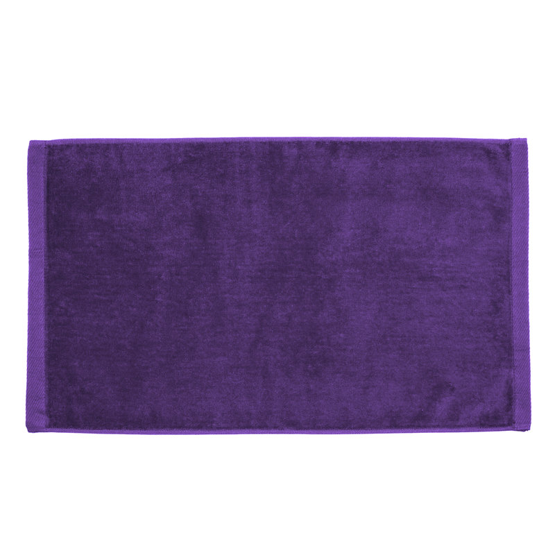 Parushka Cotton Bath Towel, Purple