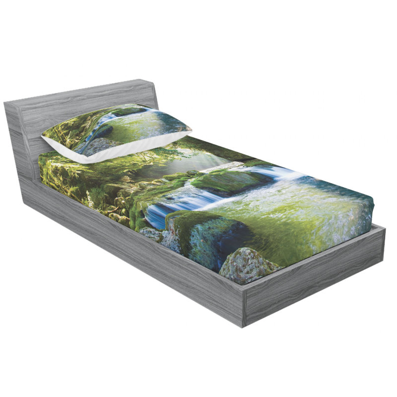 Microfiber Sheet Set, Twin XL Sheet Set with Fitted Sheet