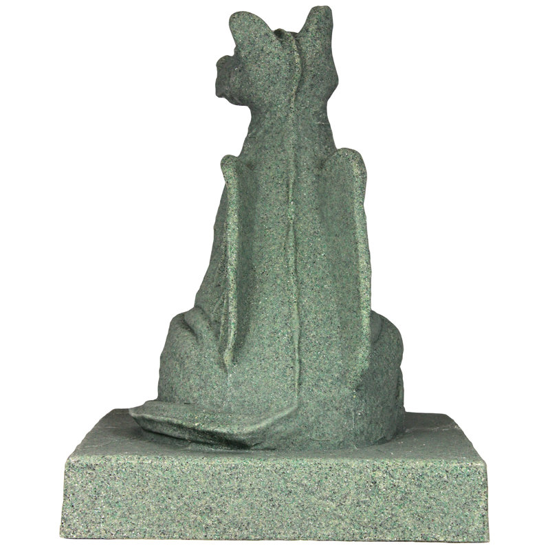 Statue dragon souriant, Sable
