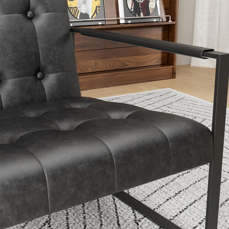 Chaise d'appoint avec repose-pieds