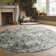 Mamane Transitional Floral Green Area Rug