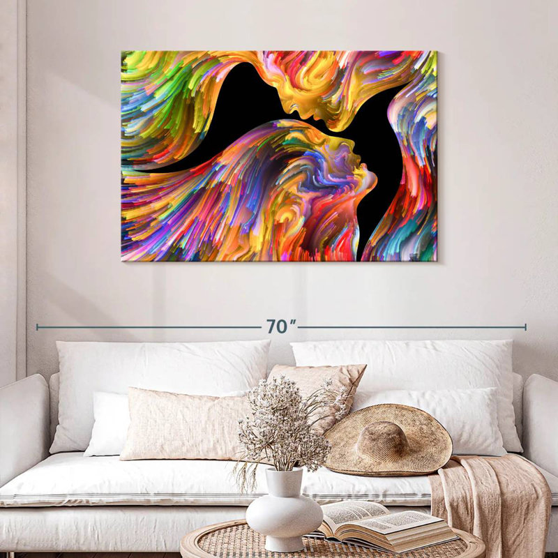 Avery Abstract Affection, H 30 po x l 45 po