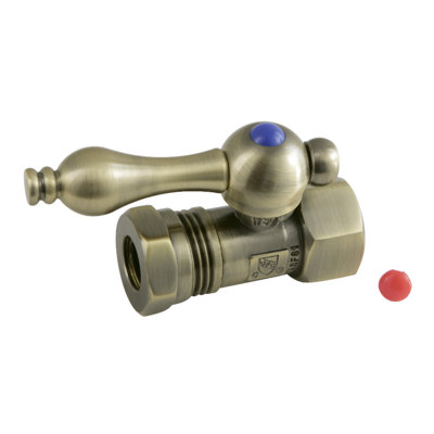 Soupape d'arrêt droite 1/2 "Kingston