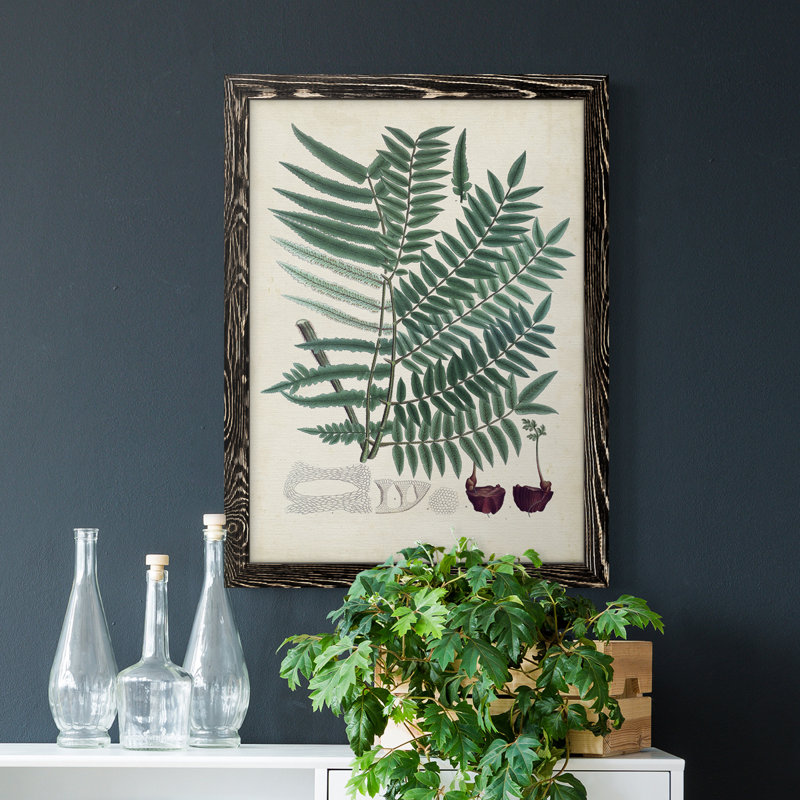 Toile encadrée de qualité supérieure - Collection prête à être accrochée, Noir, H 44 po x l 31 po x P 1 po