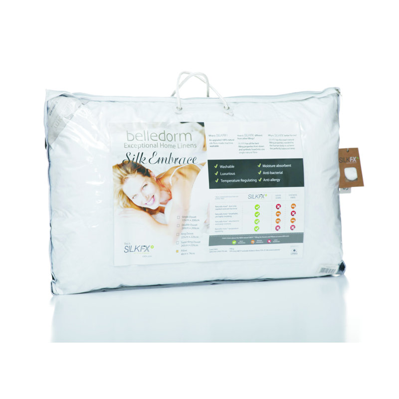 Luxury Silk Range Medium Support Pillow