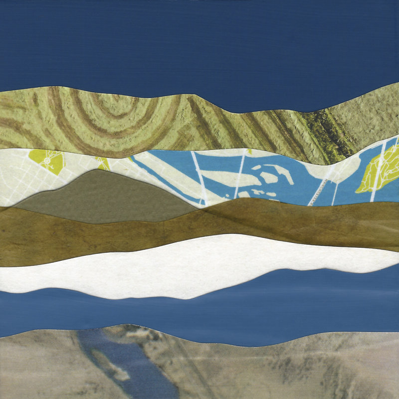 Mountain Series #163 by Lorelle Rau - Wrapped Canvas Painting, 76cm H x 76cm W