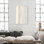 «Down The River Pearl», peinture verticale blanche moderne par Oliver Gal