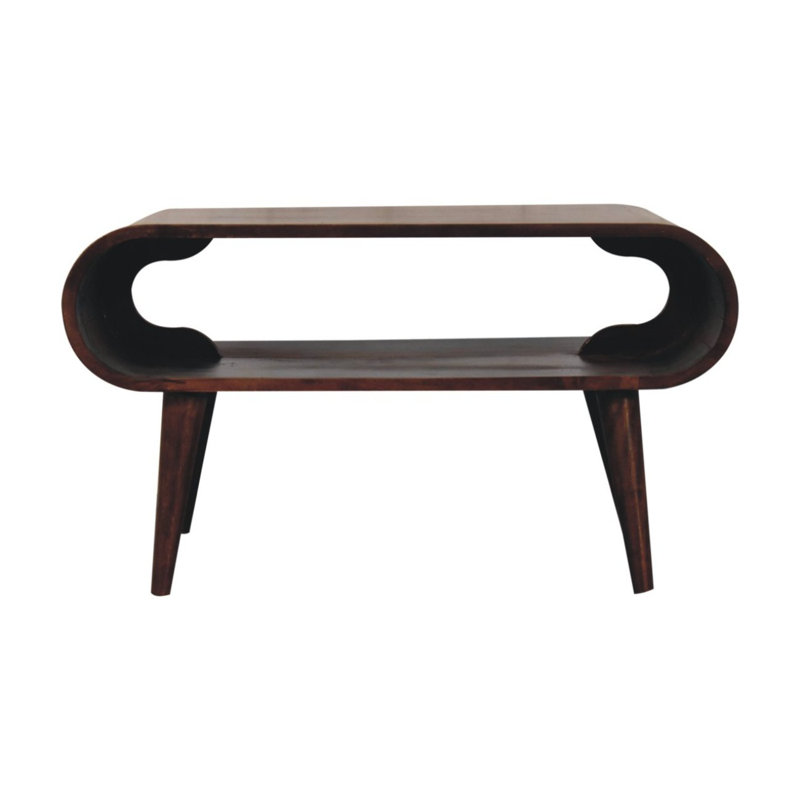 Table basse Artaya Furniture, H 17,3 po x L 31,5 po x l 19,69 po, Noyer