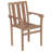 Teak Patio Chair with Cushions-1513582832