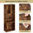 4-Layer Irregular Open Shelf Bookcase-240241100