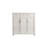 Simple White Large Capacity Entrance Cabinet Accent Cabinet
