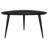 Xander Black Triangular Solid Wood Coffee Table (Only Including Table)