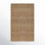 Jute / Sisal Chevron Area Rug in Brown-804972404