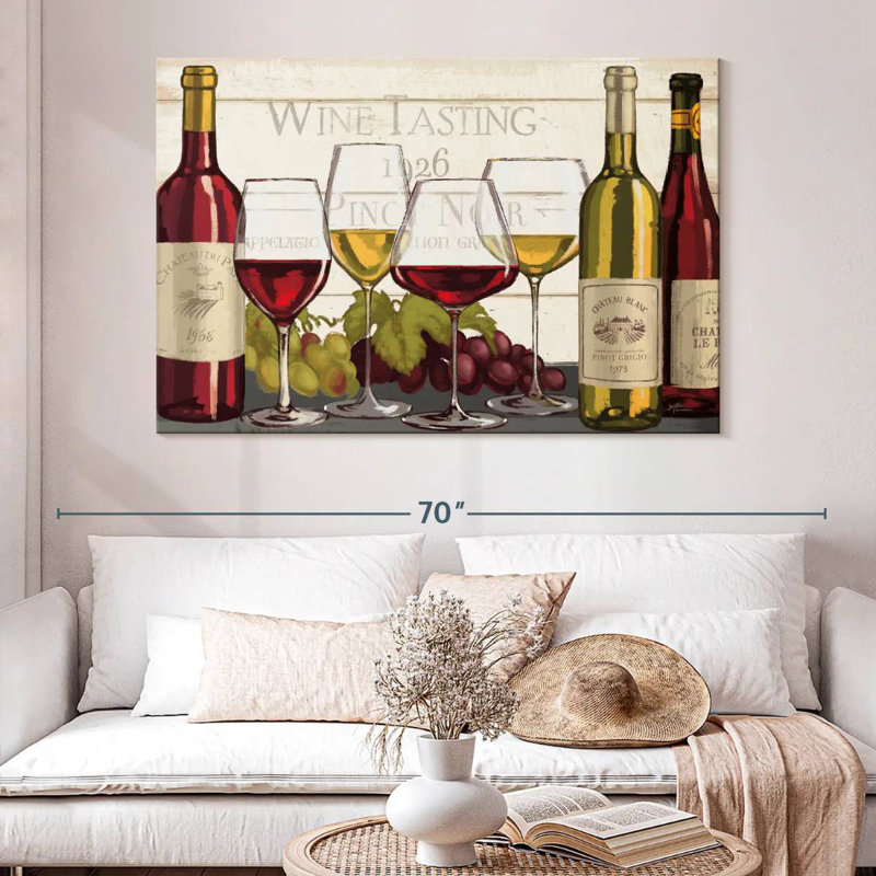 Yarlin Wine Tasting I, 34" H x 51" W