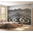 Premium Wallpaper Wall Mural - Route 66 Black & White-221786532-221786535