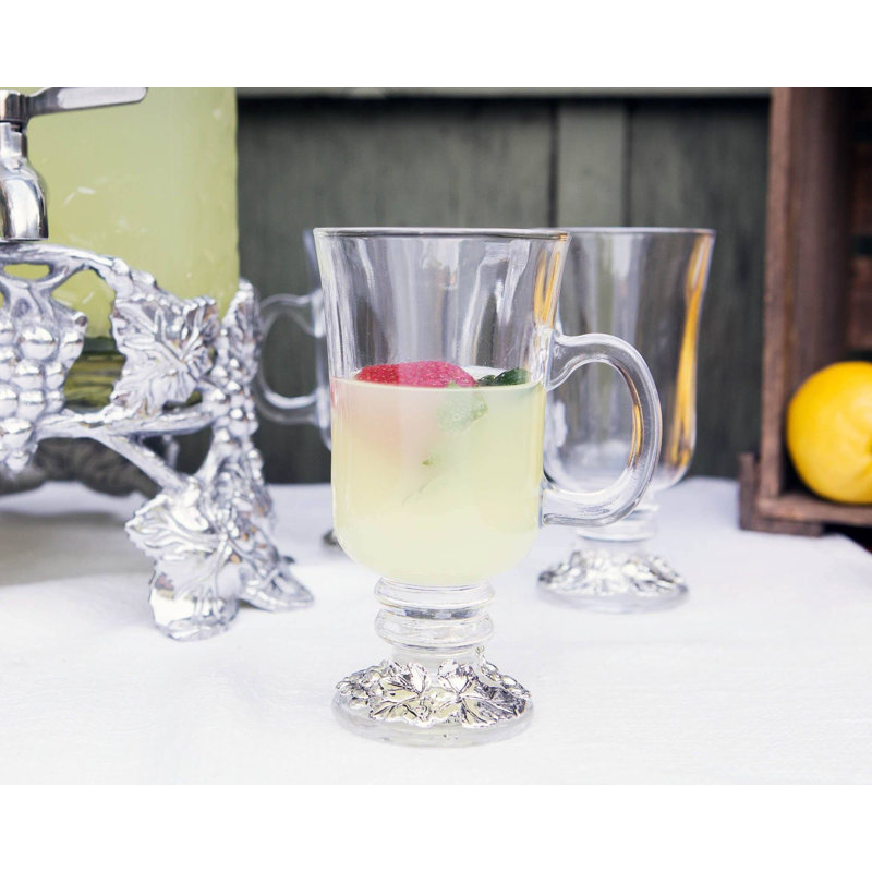 Grape Glass Irish Coffee Mug