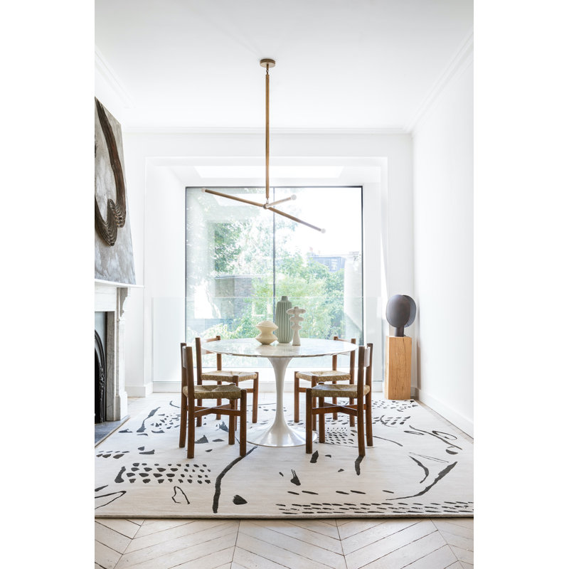 Gesture Graphite Area Rug, Rectangle 12' x 16'