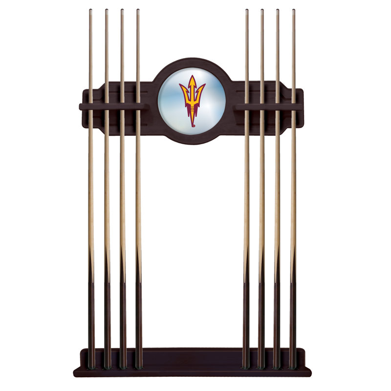 Porte-queues de billard NCAA, English Tudor, Sun Devils d'Arizona State avec logo de fourche