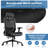 Cherle Mesh Task Chair with Headrest