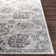 Tapis oriental gris moyen Rishel