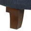 Repose-pieds rond capitonné avec rangement-395126467