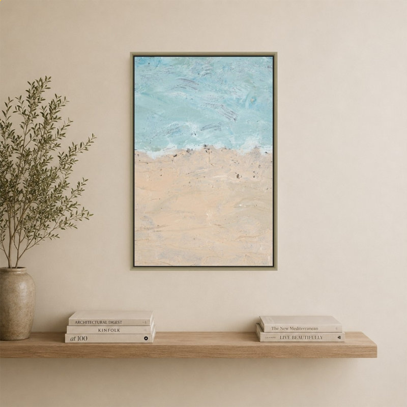 «Land Meets Sea» par SD Graphics, impression sur toile