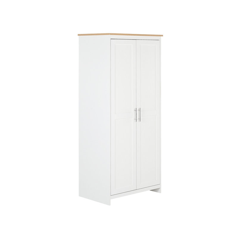 Teo 2 Door Manufactured Wood Wardrobe