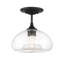Plafonnier 1 lumière Lani noir mat Lani-234823154